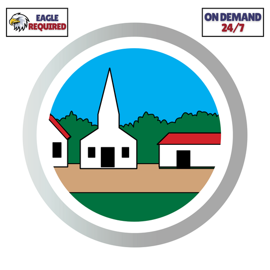 Citizenship in the Community Badge - On Demand 24/7