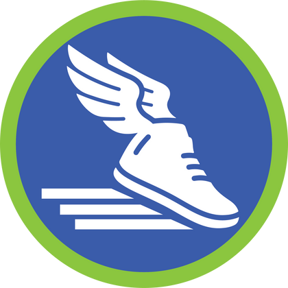 Athletics Badge - Online