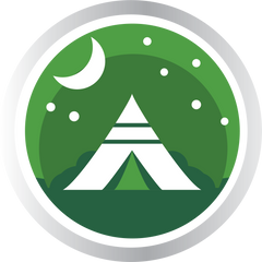 Camping Badge - Online